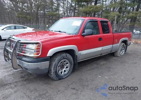 2005 Chevrolet Silverado 1500 Z71 из США, поврежденный, VIN 1GCEK19B55Z171257